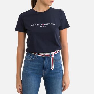 Tommy Hilfiger T-shirt met ronde hals en korte mouwen