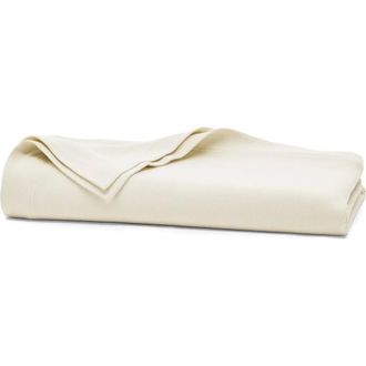Boll & Branch Essential Organic Cotton Bed Blanket in Cream at Nordstrom, Size Twin