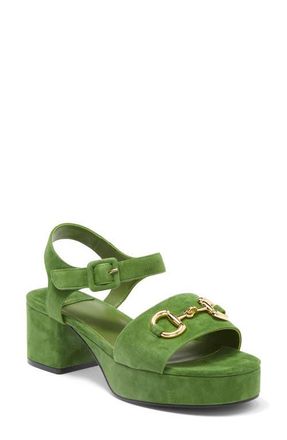 Jeffrey Campbell Timeless 2 Platform Sandal in Gr Su Gld at Nordstrom, Size 5.5