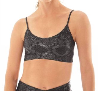 Maaji Reversible Low Impact Sports Bra In Onyx Ceci