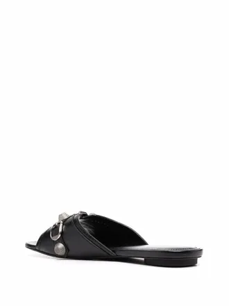 Balenciaga Cagole Sandal - Black