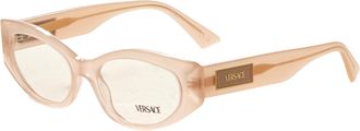 Versace Womens 53 mm Pink Opticals