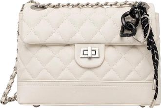 Silvian Heach Luani Crossbody Tas - Dames - Schoudertassen - Beige - ONE Size - Polyester - Tassen
