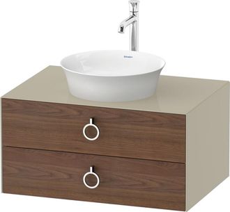 Duravit Tulip Blanco, Mueble De Ba&ntilde;o Colgado En La Pared, Ancho - Duravit