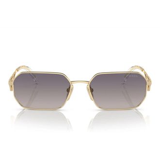 Prada Sunglasses Pra51 S Zvn30 C Gold/Blue Gradient Unisex