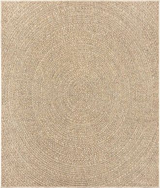 vidaXL Alfombra Zizur Apariencia De Yute Interior Exterior 240x340 Cm Vidaxl