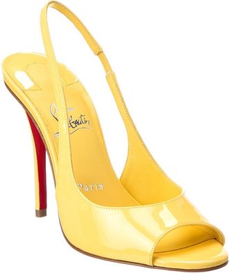 Christian Louboutin Sofia Z 100 Patent Slingback Sandal