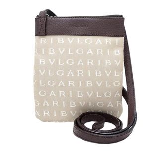 Bulgari Pre-owned Bvlgari Logomania Canvas Crossbody Ladies L2104128EQND3EBU