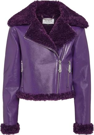 Philipp Plein Dames, Jassen, Paars, Maat: XS Poliester