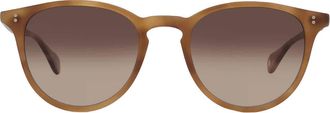 Garrett Leight MANZANITA SUN California Dream Gradient Oval Sunglasses 2151 EMT/CADG 50