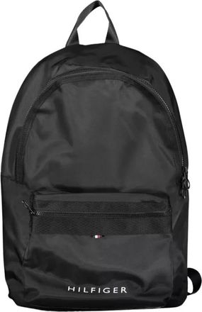 Tommy Hilfiger Polyester Rugzak - Heren - Rugzakken - Zwart - ONE Size - Polyester - Tassen