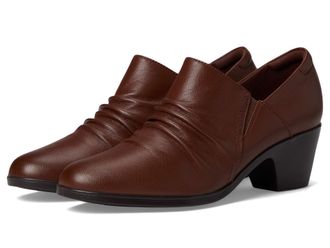 Clarks Womens Emily 2 Cove Pump, British Tan Leather, 5 UK