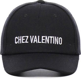 Valentino Garavani Baseball Cap With Embroidery