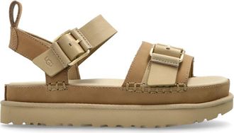 UGG Sandal W Goldenstar Villa - Dames - Sandalen - Beige - 38 EU - Leer - Schoenen