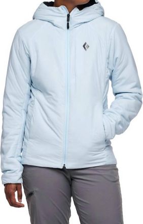 Black Diamond Womens First Stretch Hoody In Belay Blue