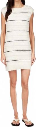 Sanctuary Womens Textured Mod Mini Dress In Light Oak/black
