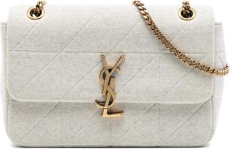 Saint Laurent Pre-owned Saint Laurent Medium Jersey Wool Patchwork Jamie Crossbody Ladies ACZ91RN5ATIUUZKM