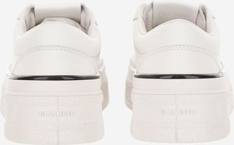 Jil Sander Womens Sneakers Calfskin White Trainers