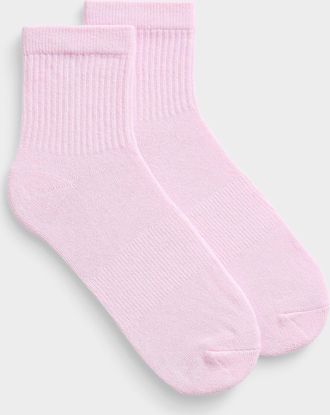 Simons Womens Solid colour ankle socks