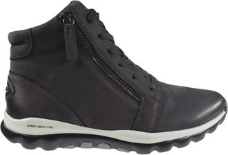 Gabor Walking Rolling Lace-Zip Boot - Dames - Veterlaarzen - Grijs - 37 EU - Schoenen