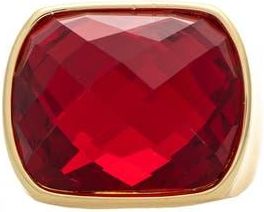 Rivka Friedman Faceted Stone Cocktail Ring in Ruby at Nordstrom Rack, Size 9
