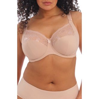 Elomi Morgan Full Figure Underwire Bra in Sahara at Nordstrom, Size 32Gg
