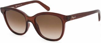Ferragamo SF834S 210 Transparent Brown/Brown