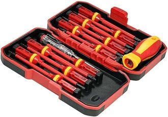 OEM Juego De 13 Destornilladores Aislados De 1000 V, Herramientas Multiusos Para Electricistas