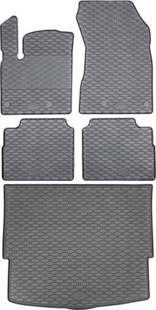 OEM Juego De Alfombrillas De Goma Para El Nissan X-trail T33 Suv A Partir De Enero De 2022 + Alfombrilla Para El Maletero