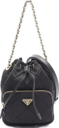 Prada Borsa a mano Vela anni 20 - Nero