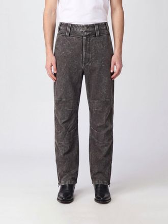 Diesel Pants Men color Grey