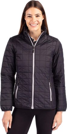 Cutter & Buck Rainier PrimaLoft Womens Eco Insulated Full Zip Puffer Jacket