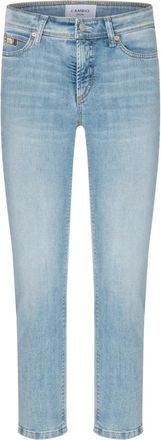 Cambio Piper Short - Dames - Cropped Jeans - Blauw - L - Jeans