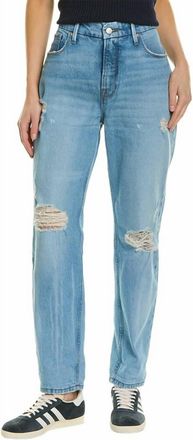 Good American Womens Good Girlfriend Jeans In Blue