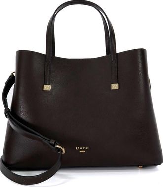 Dune London Dorieo Tote in Dark Brown at Nordstrom Rack