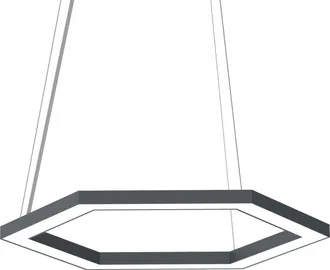 Lumicom Esagono L&aacute;mpara De Techo &Oslash;40 Monocolor Mate