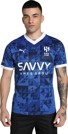 Puma Puma Mens Al Hilal Home Shirt 2024 2025 Adults Blue M