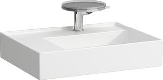 Laufen Laufen - Kartell Lavabo, Repisa Izquierda, 2 Agujeros Para Grifo