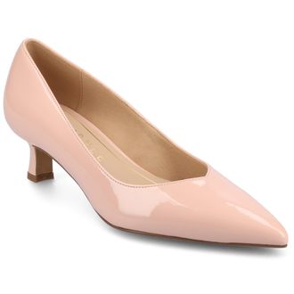 Journee Collection Womens Pammie Wide Width Pumps