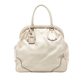 Prada Pre-owned Handbags, female, White, Size: ONE SIZE Pre-owned Vintage Tote