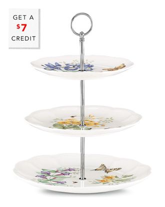 Lenox Butterfly Meadow 3-Tiered Server