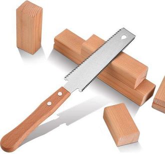 OEM Sierra De Madera Peque&ntilde;a De Doble Filo, De Mano, Con Hoja Flexible, Ideal Para Proyectos De Bricolaje, Ligera Y Afilada