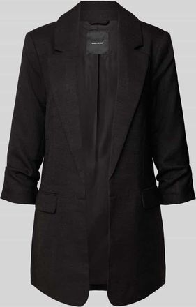 Vero Moda Regular Fit Longblazer mit Viskose-Anteil Modell FRIDA in Black, Gr&ouml;&szlig;e 34