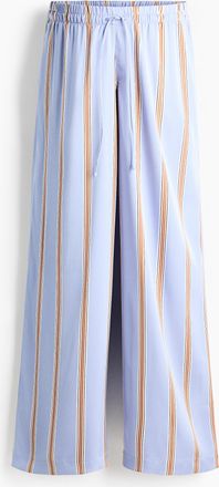 H&M MAMA Weite Kordelzughose - Blue