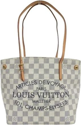 Louis Vuitton Pre-owned Tote Bags, female, White, Size: ONE SIZE Pre-owned Vintage Tote Bag