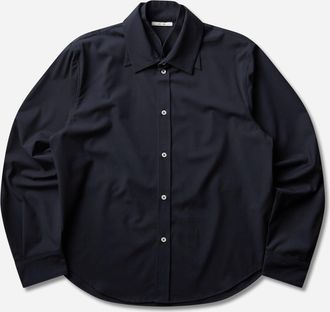 _J.L-A.L_ Men s Triple Collar Shirt Onyx