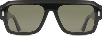Calvin Klein CK24501S 001 Mens Sunglasses Black Size 56