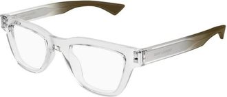 Saint Laurent SL 789 Jacques OPT 003 - Heren - Brillen - Grijs - 47 MM - Accessoires