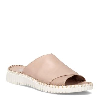 Eric Michael Womens Gloria Comfort Slide In Taupe