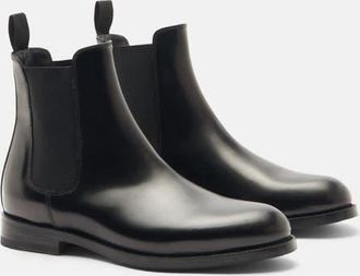 Scarosso Elena Chelsea Boots in Black - Calf at Nordstrom, Size 37.5